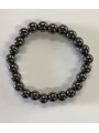 Elastisches Hämatit Armband