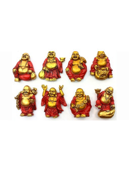 Buddha-Magnet aus Harz, verschiedene Modelle