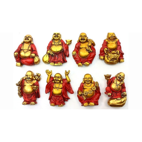 Buddha-Magnet aus Harz, verschiedene Modelle