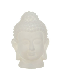 Buddha Farbwechselnde Led-Lampe. 17 cm hoch x 11,5 cm breit