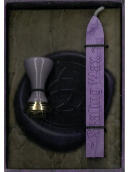 Siegel mit Natursiegel Wicca Symbol Wicca