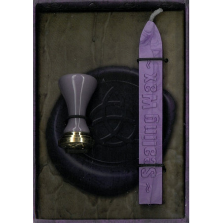 Siegel mit Natursiegel Wicca Symbol Wicca
