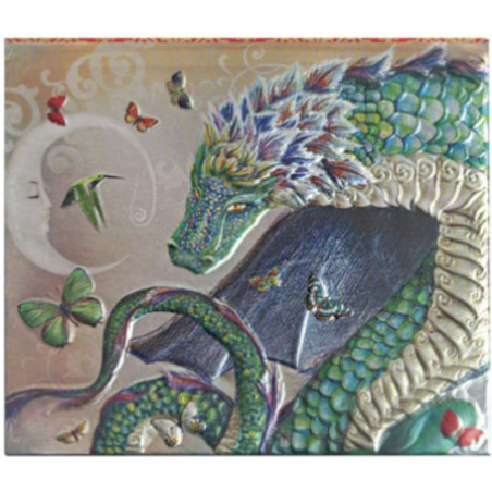 Block Lamp, Spiegel. Drache.