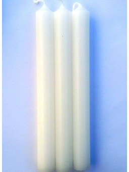 Besondere weiße Esoterik-Kerze