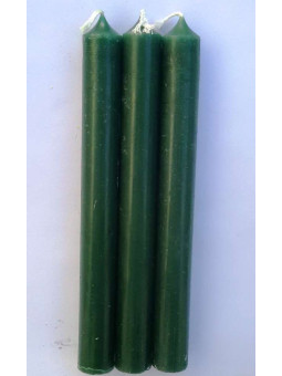 Dunkelgrüne Spezial Esoterik-Kerze