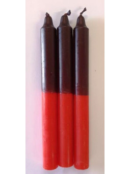 Rot-Schwarz Spezial Esoterik-Kerze