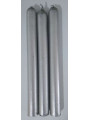 Esoterisch Spezialles Silberkerze, 20 cm.