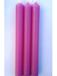 Handwerker Violett getauchte Kerze 20cm