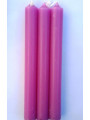 Handwerker Violett getauchte Kerze 20cm