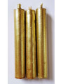 Goldene Kerze 15cm x 1,5