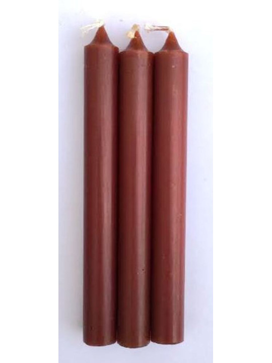 Esoterisch Spezial 11 Cm Braun Kerze