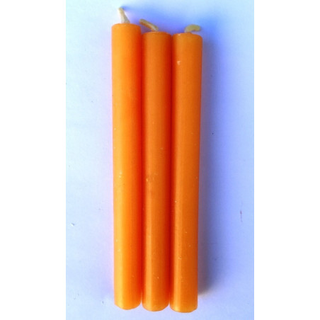 Spezial Esoterik Kerze 11 Cm Orange