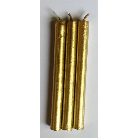 Esoterisch Spezial 11 Cm Goldene Kerze