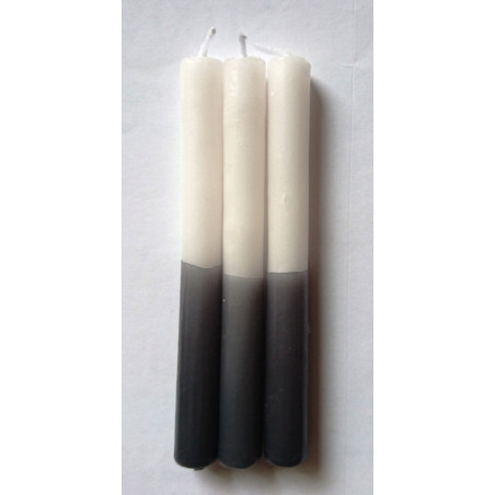 Esoterisch Spezialles 11 Cm Schwarz-Weiß Kerze