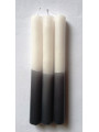 Esoterisch Spezialles 11 Cm Schwarz-Weiß Kerze