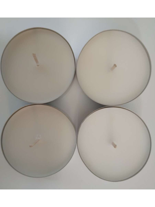 Teelicht Lampe Groß Weiß 5,7cm (Stövchen)
