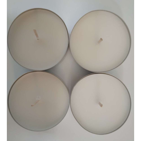 Teelicht Lampe Groß Weiß 5,7cm (Stövchen)