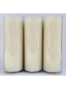 Besondere weiße Esoterik-Kerze