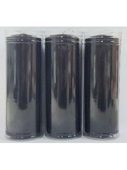 Besondere schwarze Esoterik-Kerze