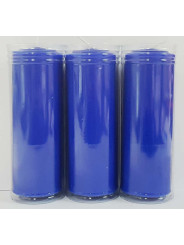 Dunkelblaue Esoterik-Kerze