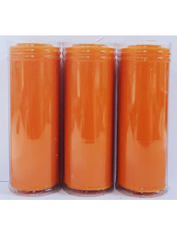 Besondere Esoterik Orange Kerze