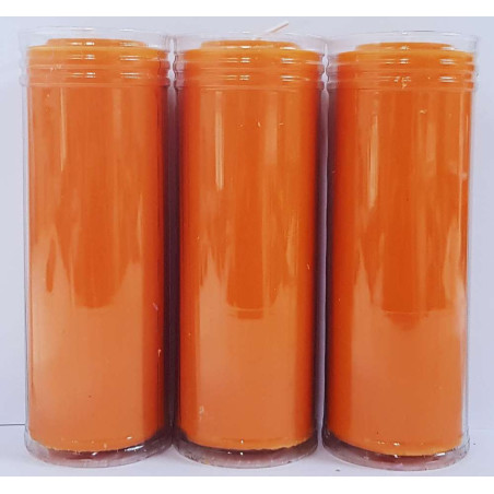Besondere Esoterik Orange Kerze
