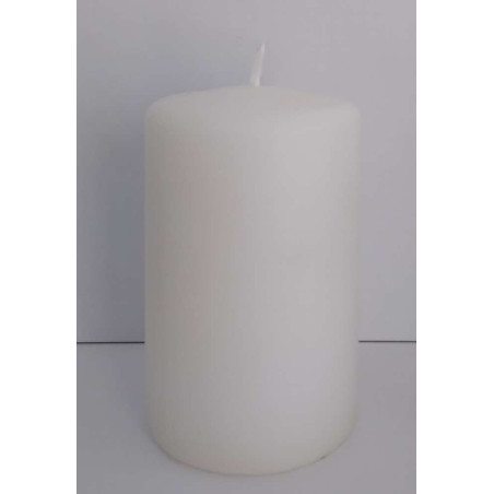 Esoterische Spezialkerze weiß 14cm