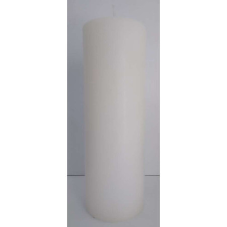 Spezielle Esoterisch White Kerze 20x7cm.