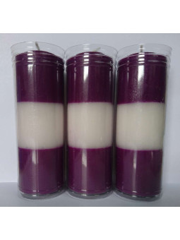 Besondere Esoterik-Kerze Grün-Gelb