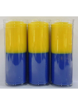 Esoterische gelbe Spezialkerze