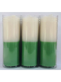 Blau-gelbe Spezial Esoterik-Kerze