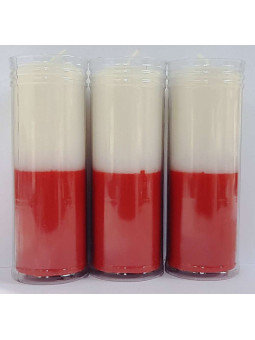 Rot-grüne Kerze Spezial Esoterik