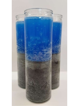 Echter Esoterik-Rosa-Weißer Velon in dicker Glasvase