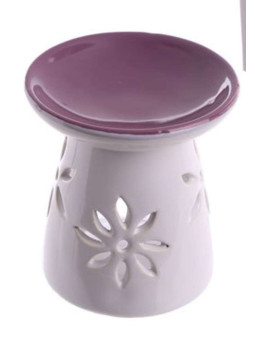 Porzellan-Ölbrenner, violett