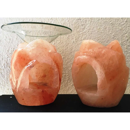 Himalaya-Salz Natürliche Rose Ölbrenner