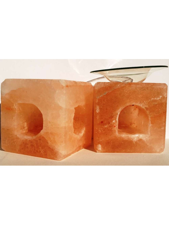 Himalaya Salz Würfel Ölbrenner, Himalaya Salz Würfel