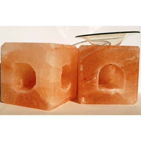 Himalaya Salz Würfel Ölbrenner, Himalaya Salz Würfel