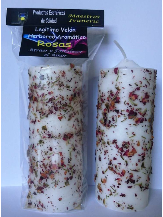 Legitime pflanzliche Lamp, aromatische Kerze-Rosen