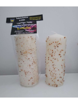 Legitime Zitrone Aromatische Kräuterkerze