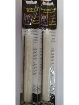 Legitime gestärkte Kräuterkerze  San Benito, Personenschutz