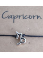 Attraktives Armband Zeichen Steinbock