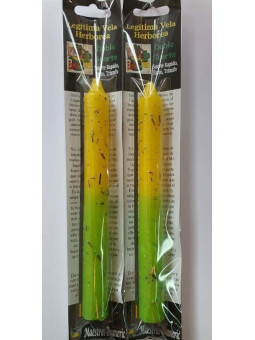 Legitime Kräuterkerze gestärkte Doppeltes Glück