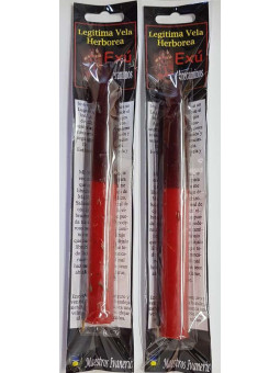 Legitime Kräuterkraft Kerze Exú, Pfadöffner