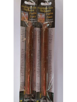 Legitime gestärkte Kräuterkerze  Gerechter Richter, Verteidigung und Schutz