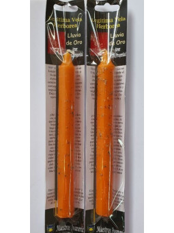 Legitime Kräuterkraft Kerze Goldregen