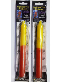 Legitime gestärkte Kräuterkerze  San Cipriano