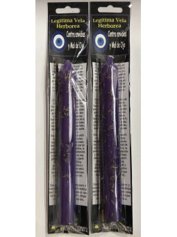 Legitimeierte Kräuterkerze gegen Neid und böse Blicke