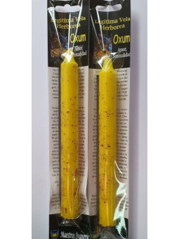 Legitime kräuter gestärkte Oxum Kerze