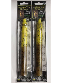 Legitime gestärkte Kräuterkerze  San Onofre