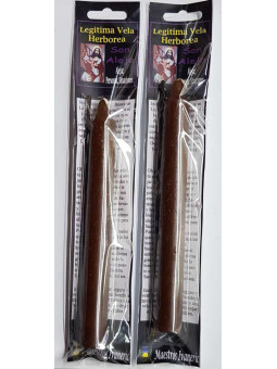 Legitime gestärkte Kräuterkerze  San Alejo